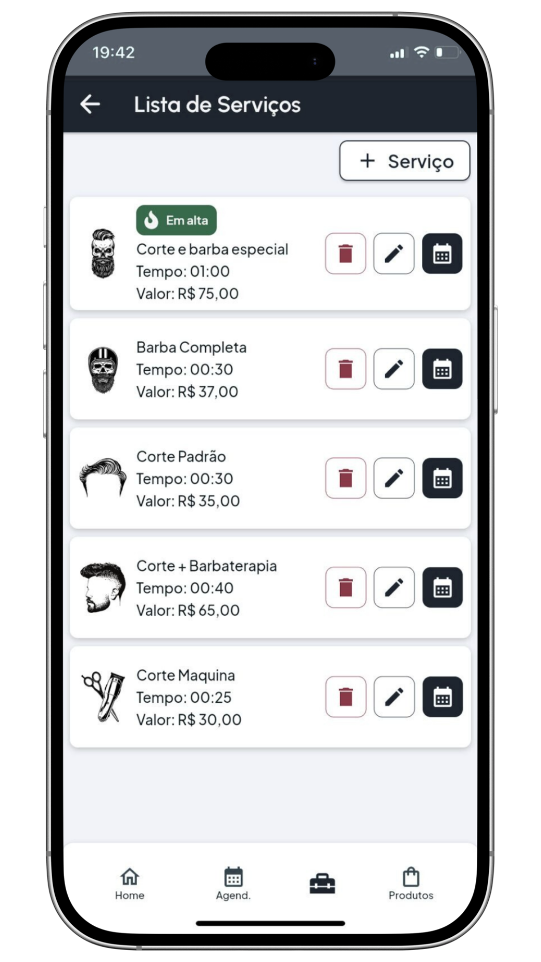 AgendEja - Interface Mobile 6