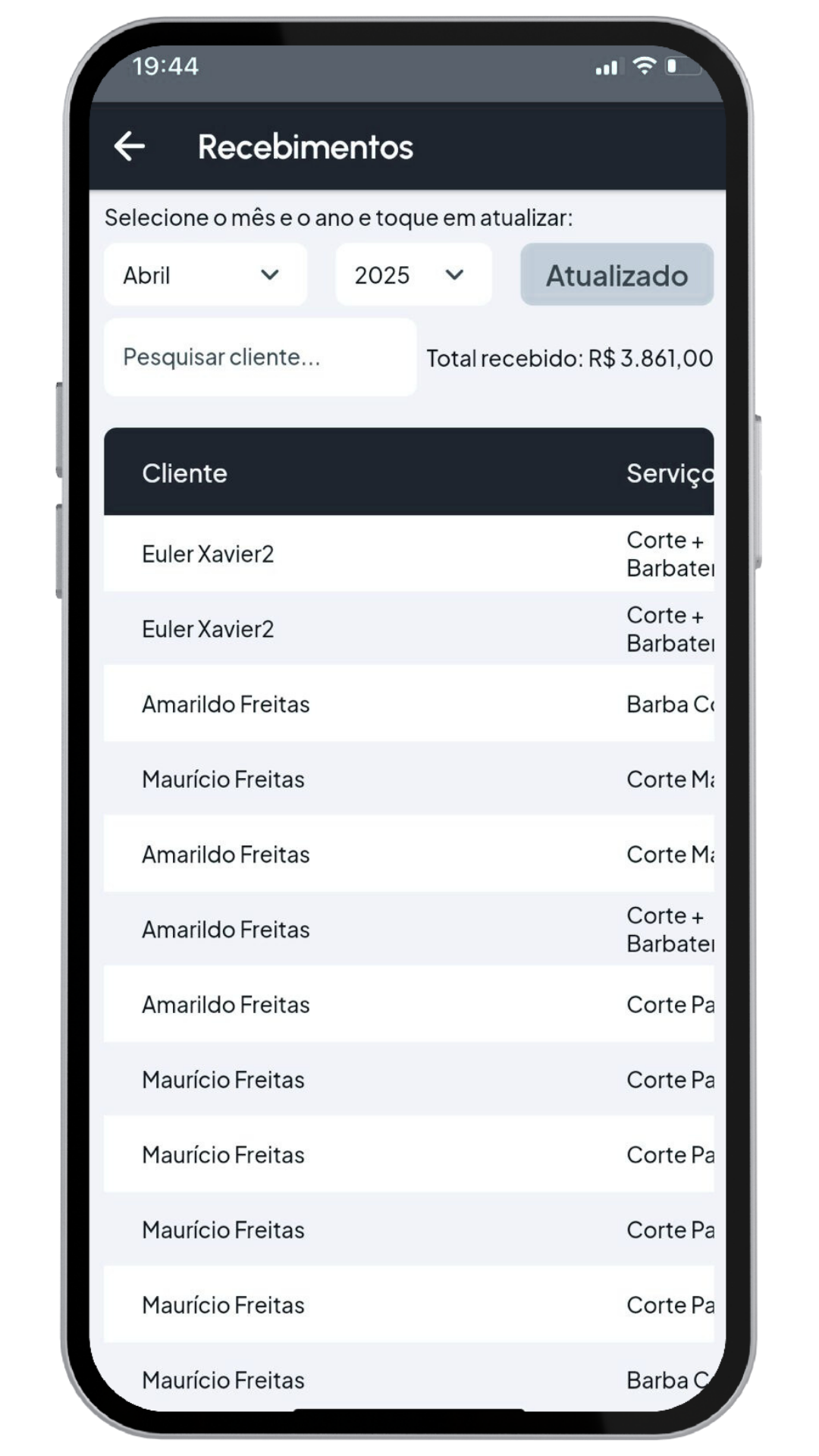 AgendEja - Interface Mobile 9